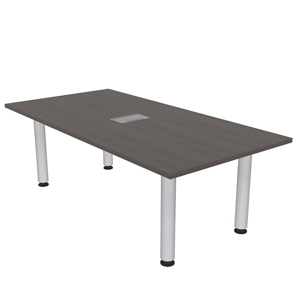 35.5 in W, 71.5 in L, 29 in H, Engineered Wood Top, Brown